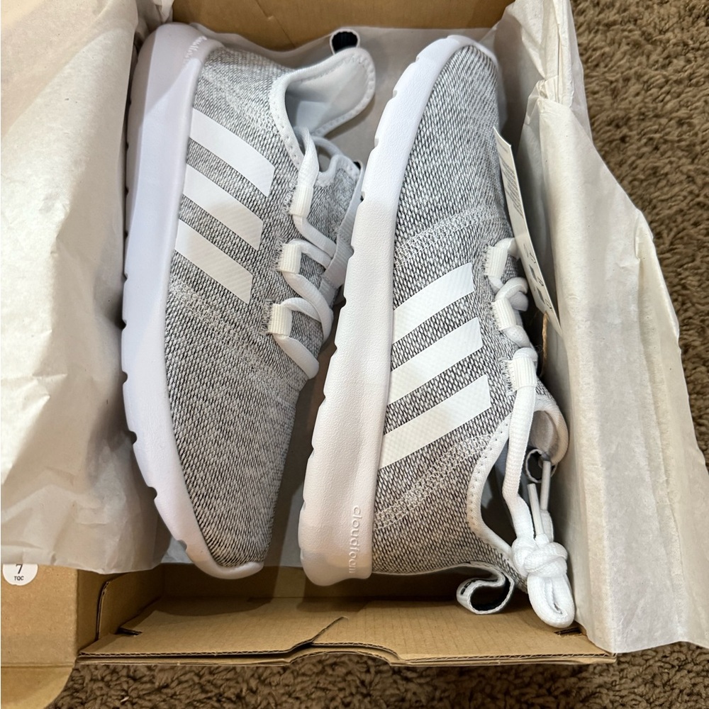 Adidas Womens Cloadfoam Pure 2.0 Shoes 6.5